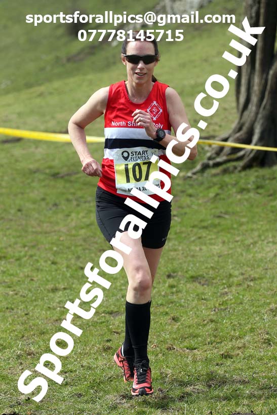 Masters men 2021 NECAA Cross Country Relays, Thornley Farm, Peterlee, Saturday, April 10th. Photo: David T. Hewitson/Sports for All Pics